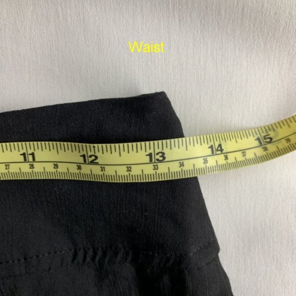 Reitmans Petite Outdoor Skirt Black Size 4 - Picture 6 of 10